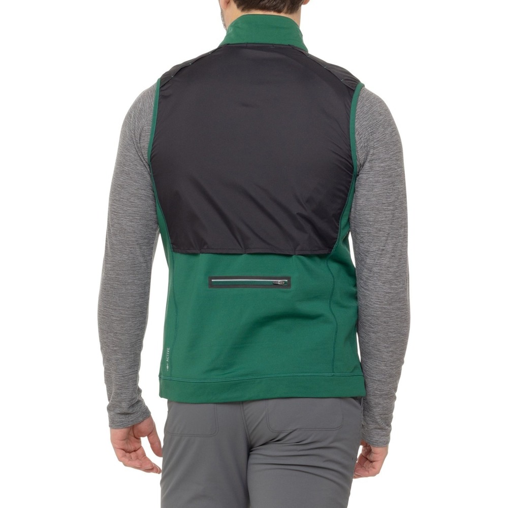 SmartWool Smartloft Wind Vest Men's Merino Wool Blend Vest Evergreen L - Picture 2 of 16